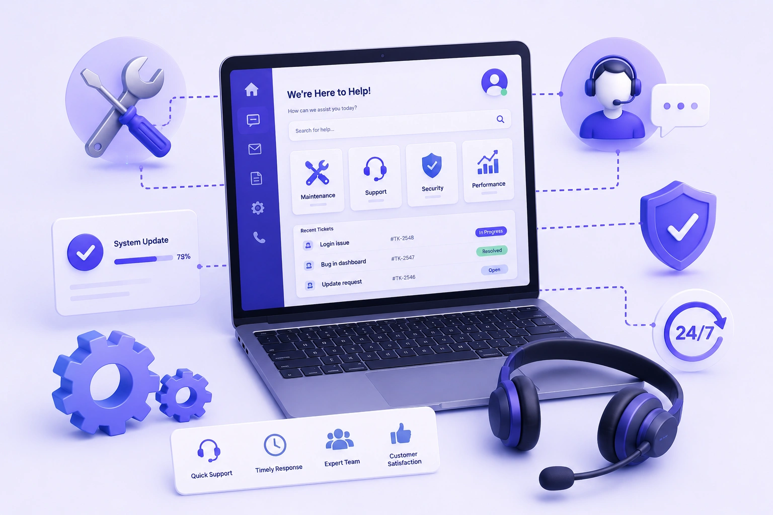 Software Maintenance and Customer Support Services for Business Applications