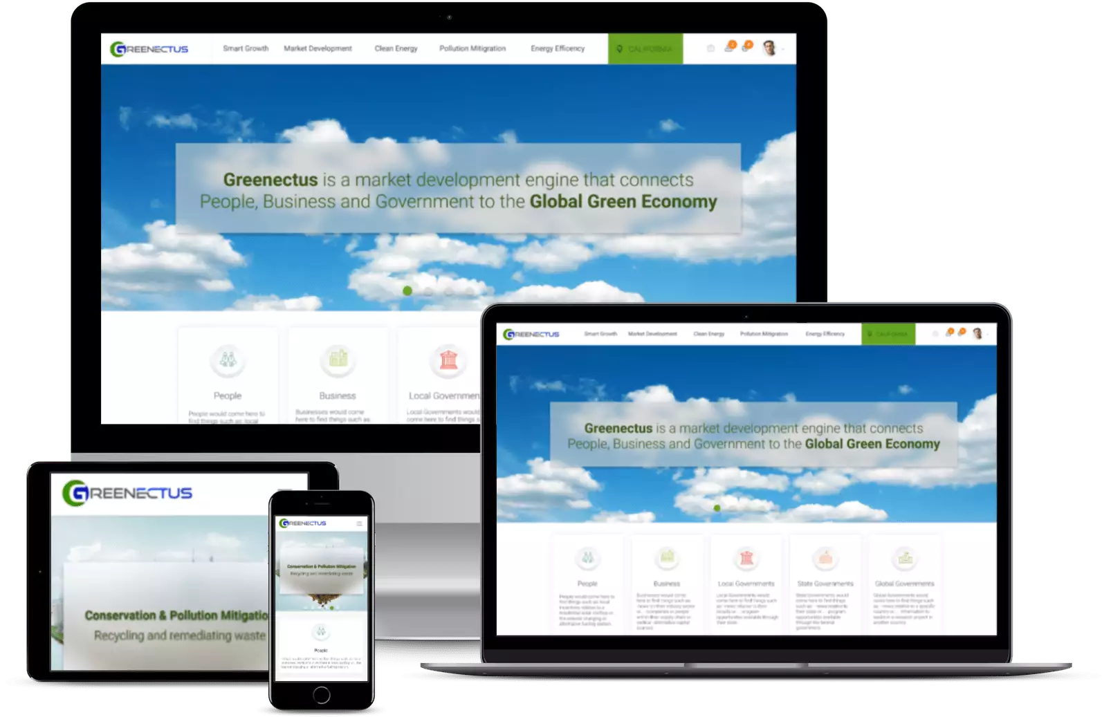 Renewable energy platform development for sustainability solutions