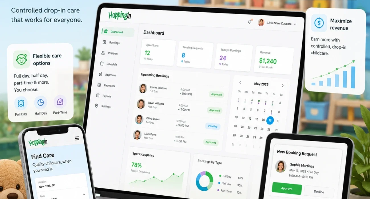 hoppingin-childcare-booking-platform
