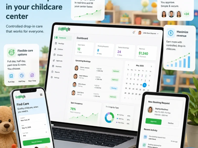 hoppingin-childcare-booking-platform